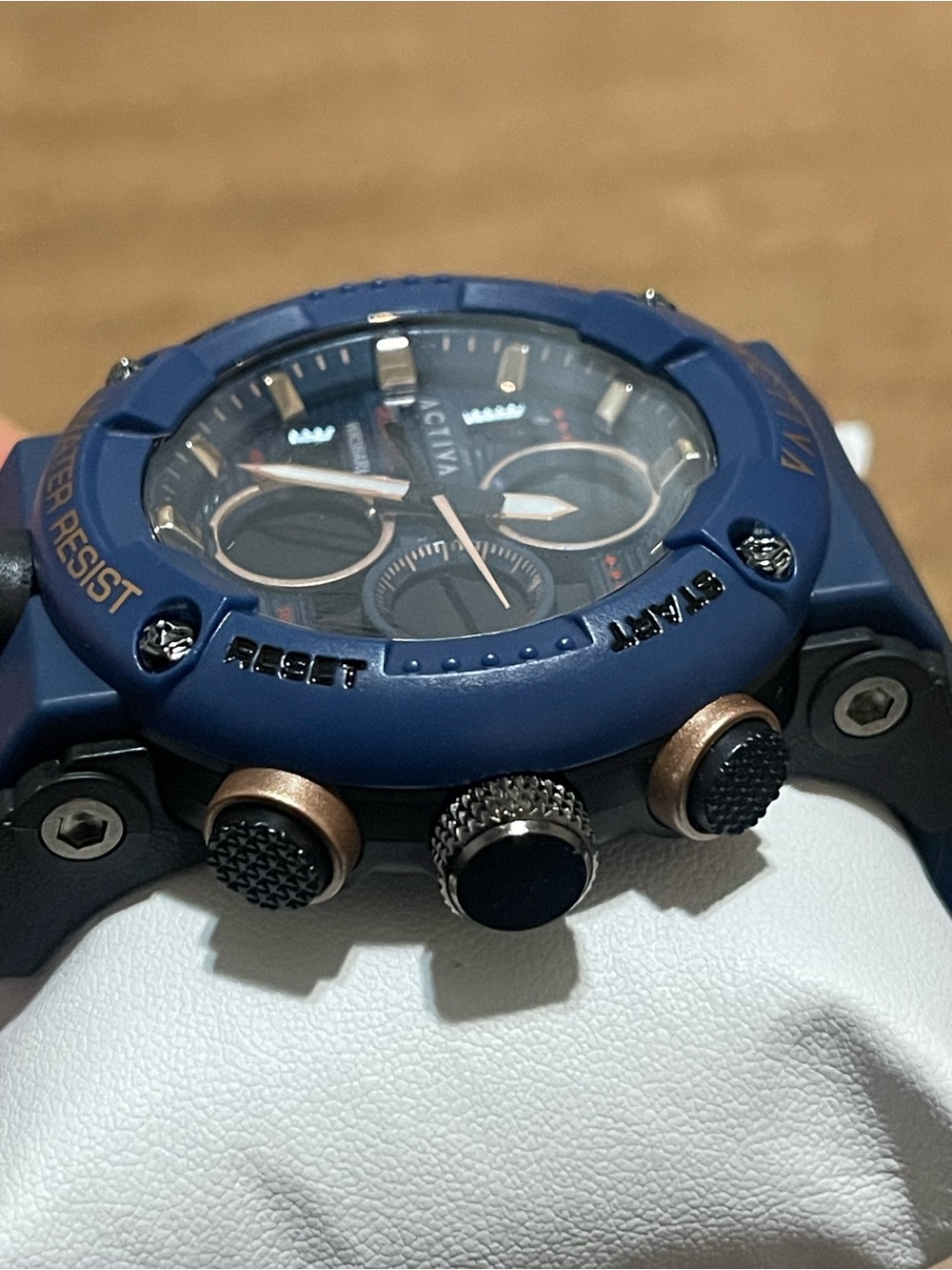 Activa X Invicta Digital Analog Men's Watch - 52mm. Blue, new. - Picture 6 of 13